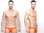 Skinxwear X-tremo Hip Briefs – Vibrant Orange (SX229)